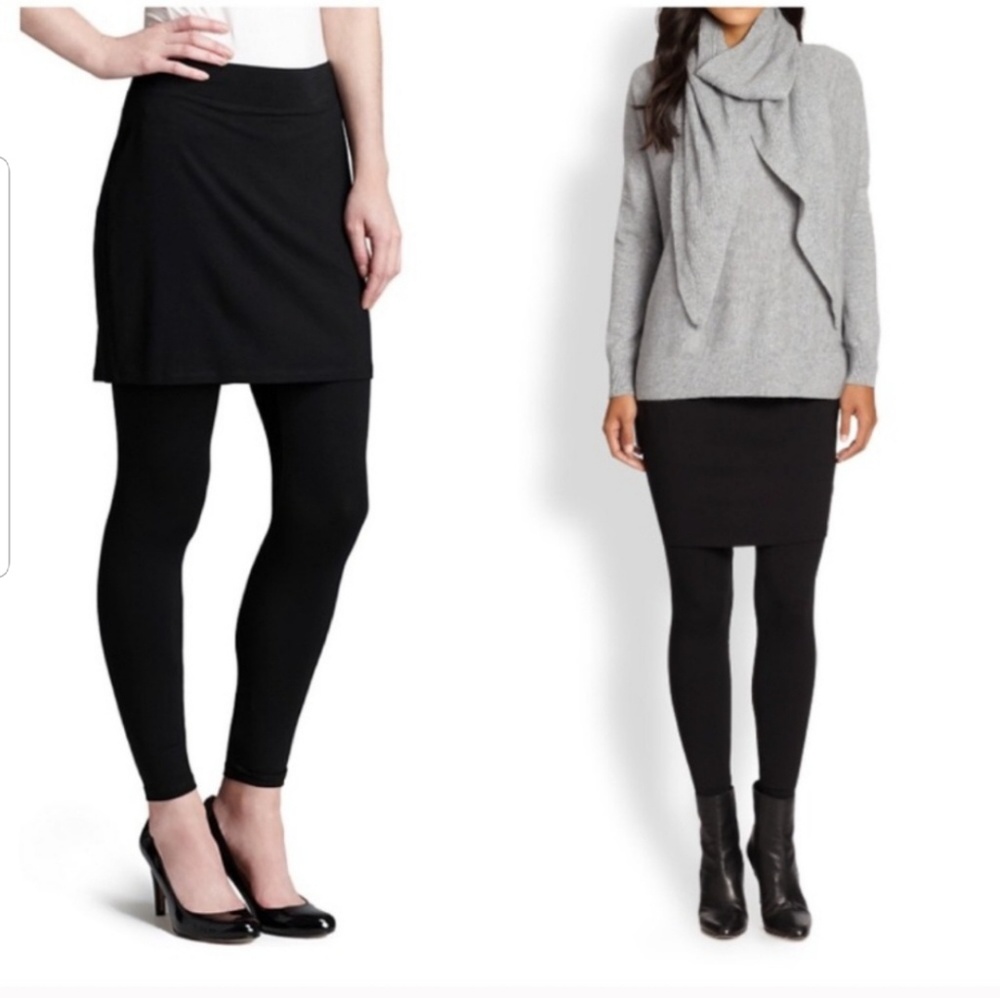 Eileen Fisher Skirted ankle legging